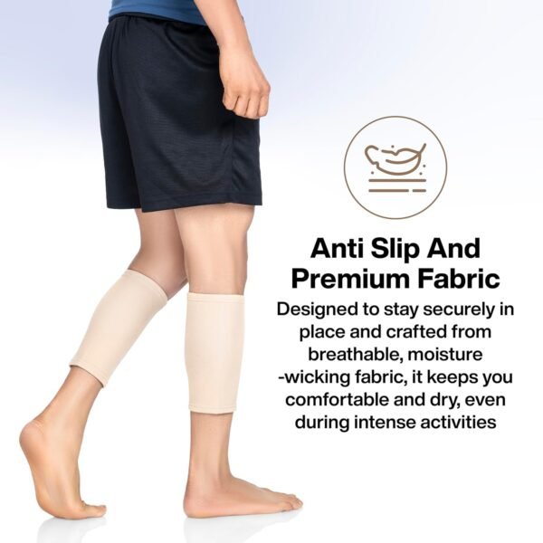 Calf Compression Sleeves - Shin Splint & Muscle Pain Relief for Running/Gym - Image 5