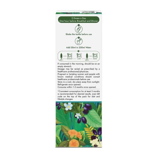 Kapiva Dia Free Juice – Clinically Proven Diabetic Care (1L x 2 Bottles) - Image 4