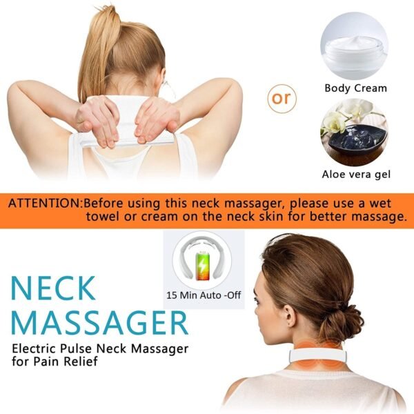 HOUZAIDE Electric Pulse Neck Massager - Image 4