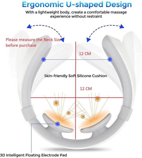 HOUZAIDE Electric Pulse Neck Massager - Image 6