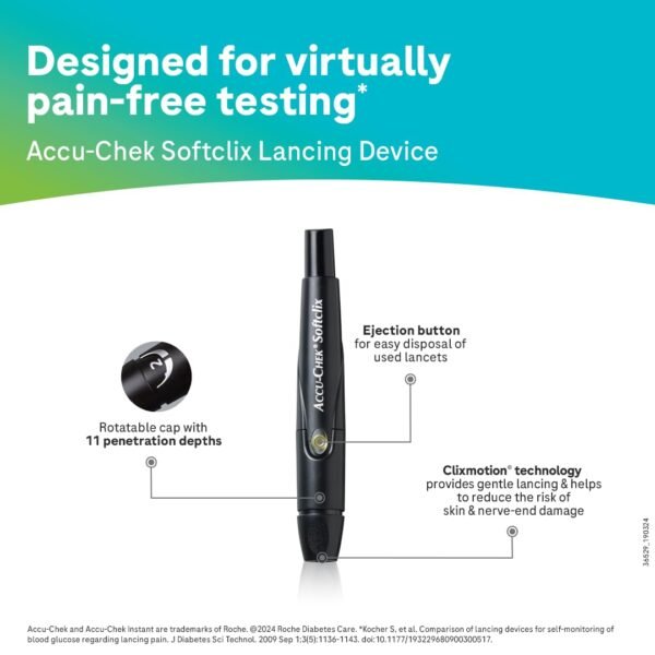 Accu-Chek Instant Bluetooth Glucometer Kit - Image 3
