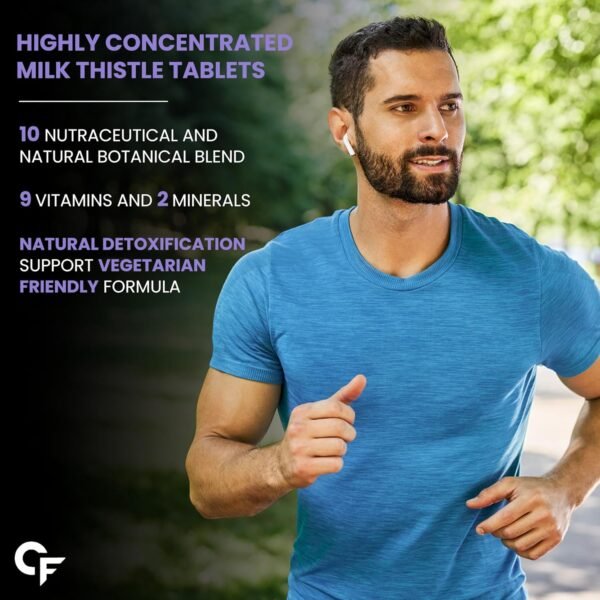 Carbamide Forte Liver Detox Supplement (120 Vegan Tablets) - Image 5