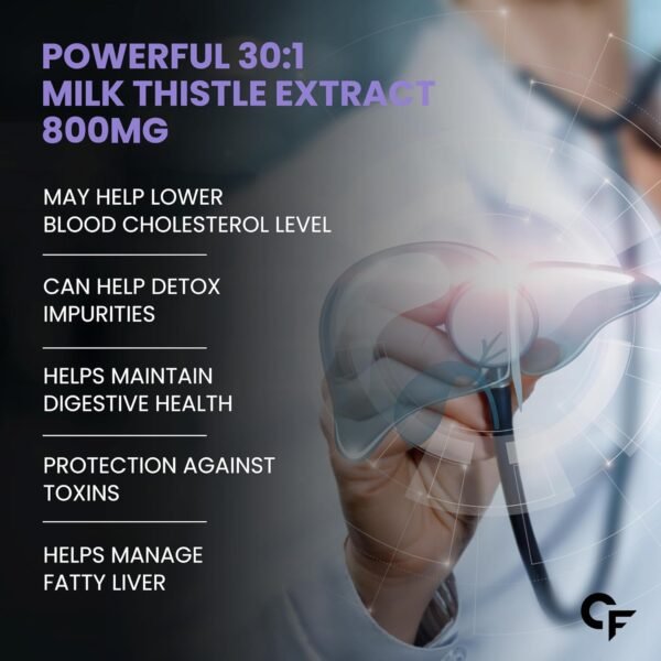 Carbamide Forte Liver Detox Supplement (120 Vegan Tablets) - Image 6