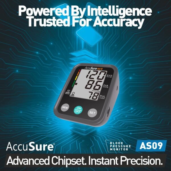 AccuSure AS09 Digital Blood Pressure Monitor - Image 5