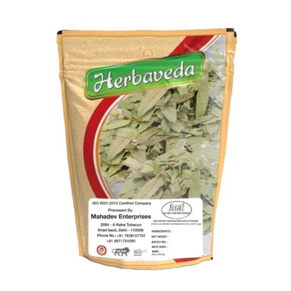 LEANBEING Herbaveda Senna Leaves (200g) – Crushed & Dried - Image 3