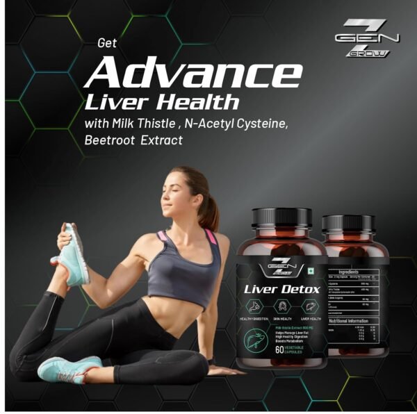 GenZ Grow Liver Detox Review (₹630 for 60 Capsules) - Image 4
