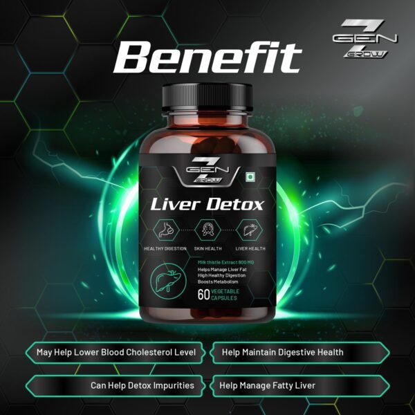 GenZ Grow Liver Detox Review (₹630 for 60 Capsules) - Image 5