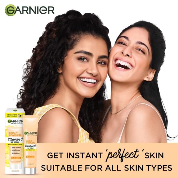 Garnier Skin Naturals, B.B. Cream, Moisturising & Brightening, Bright Complete Vitamin C, 30 g - Image 4