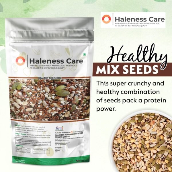 Premium Mixed Seeds for Eating 4-in-1 Blend of Chia, Pumpkin, Flax, and Sunflower - Image 3