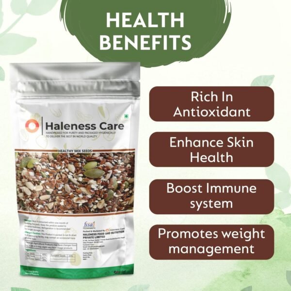 Premium Mixed Seeds for Eating 4-in-1 Blend of Chia, Pumpkin, Flax, and Sunflower - Image 4