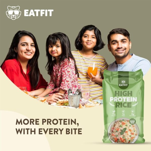Eat fit High Protein Rice - Low GI Sugar Free - Diabetic Safe - Image 5