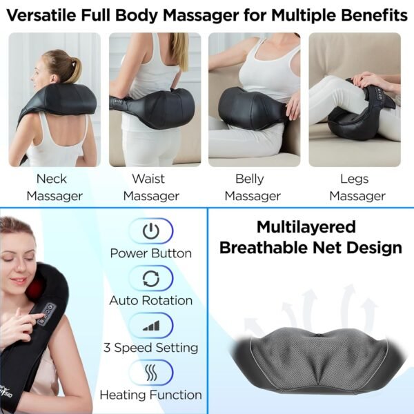 Dr Physio Electric Shiatsu Massager Review - Image 4