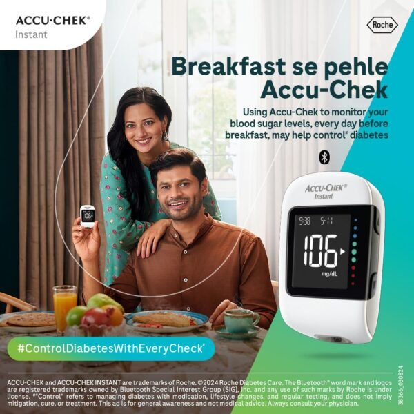 Accu-Chek Instant Bluetooth Glucometer Kit - Image 2