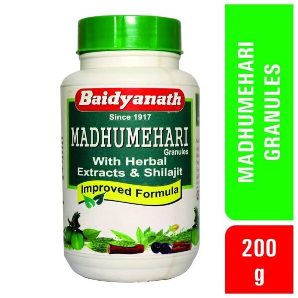 Baidyanath Asli Ayurved Madhumehari Granules I Blood Glucose Control I 200G - Image 2