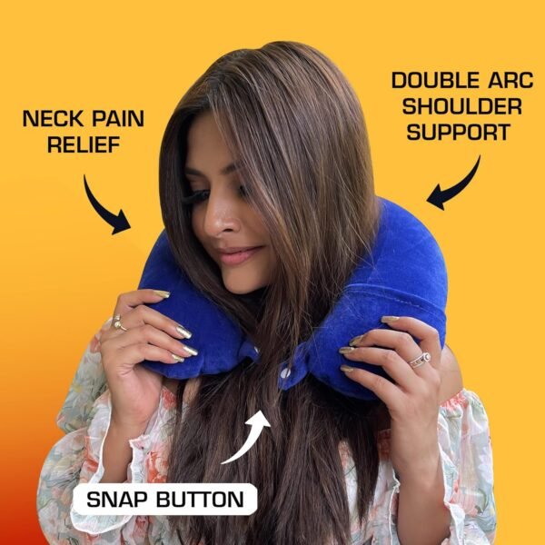 Billebon Premium Neck Pillow Review – Travel Pillow (Grey) - Image 2