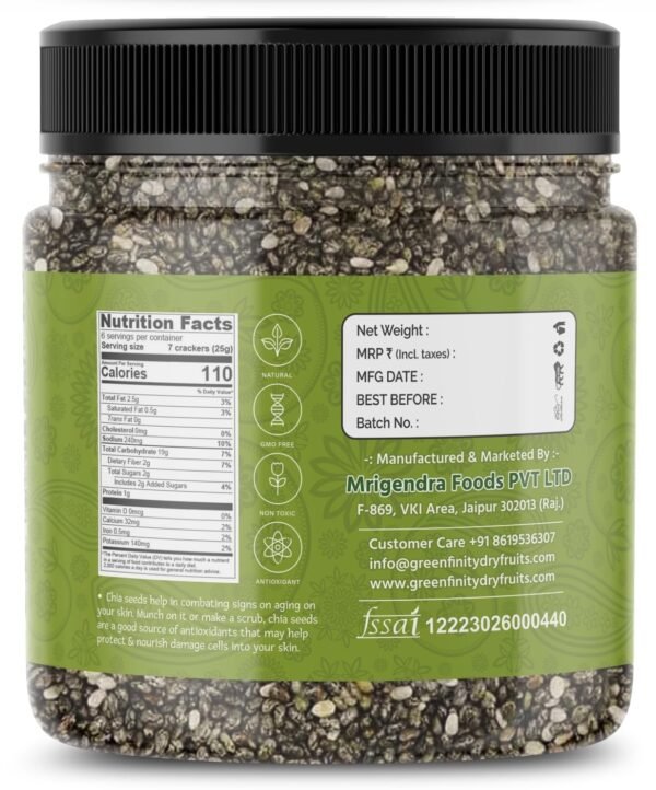 GreenFinity Chia Seeds Review (600g for ₹224) - Image 2