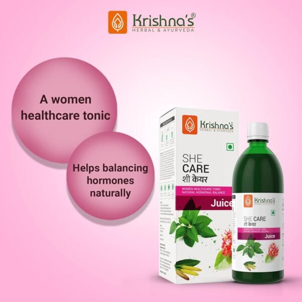 KRISHNA'S HERBAL & AYURVEDA She Care Juice (1000ml) - Image 2