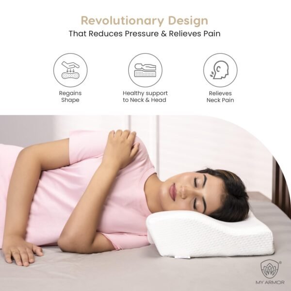 MY ARMOR Cervical Pillow Review (₹684) - Image 2