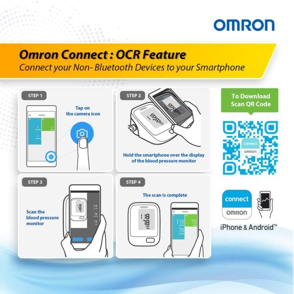 Omron HEM 7121J Fully Automatic Digital Blood Pressure MonitoR - Image 2