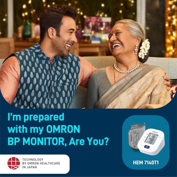 Omron HEM 7140T1 Bluetooth Blood Pressure Monitor - Image 2