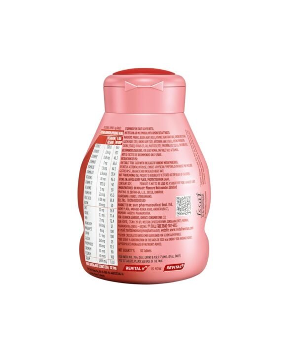 Revital H for Women – Multivitamin Capsules (30 Count) - Image 2