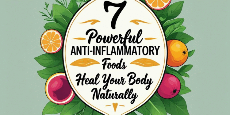 7 Powerful Anti-Inflammatory Foods