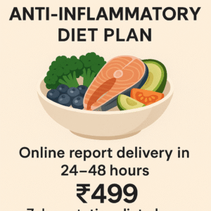 7-Day Anti-Inflammatory Diet Plan (Vegetarian)
