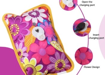 Hot Water Bag BLACK OLIVE® Heating Gel Bag For Pain Relief Electric Hot Pack Heat Pad Electric Heating Pad For Menstrual/Back Pain Men & Women With Charging Cord (Multicolour/Assorted) – Best Price & Reviews (2025)