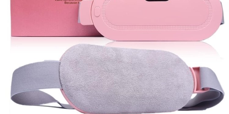 MOROVIK Period Pain Relief Heating Pad (Pink) – Menstrual Cramps & Back Pain Device with Massage + Heating | Best Price 2025