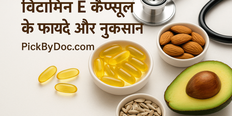 विटामिन E कैप्सूल खाने के फायदे और नुकसान