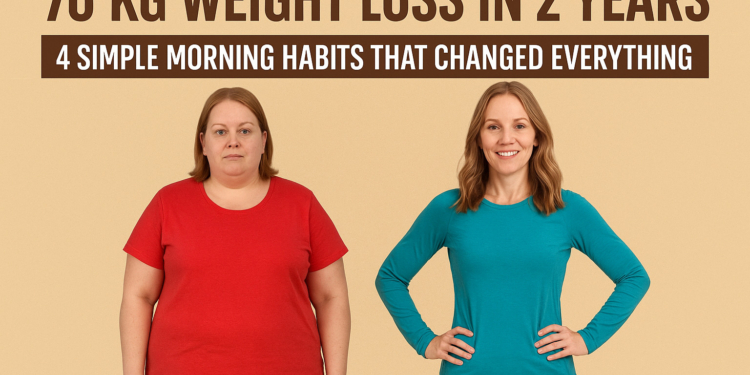 How Kate Lost 70 Kg in 2 Years — 4 Simple Morning Habits That Changed Her Life