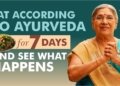 ayurvedic diet