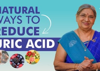 high uric acid solution