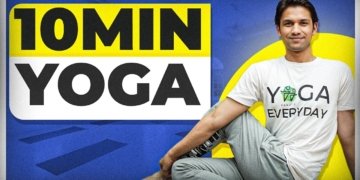 10-Minute Yoga for Beginners | Daily Fitness | Saurabh Bothra