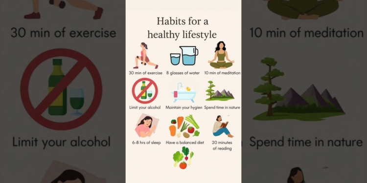 Healthy Habits to Transform Your Life | Simple Routine #healthyeating #healthylifestyle #shorts