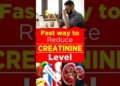 creatinine reduction foods