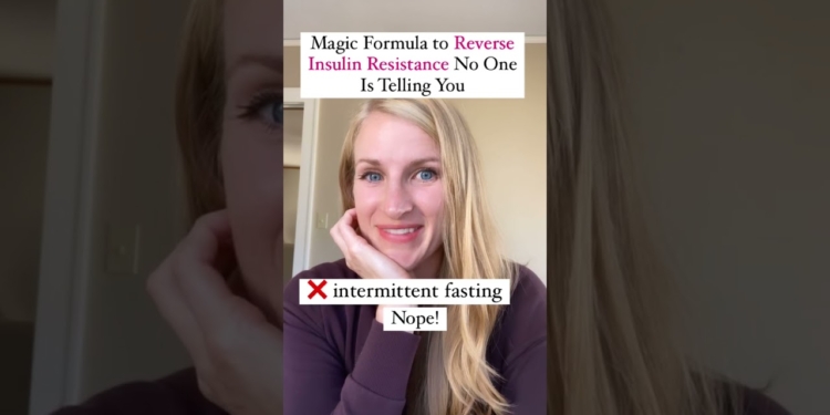 insulin resistance cure