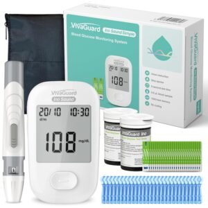 glucometer with strips
