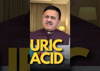 high uric acid solution