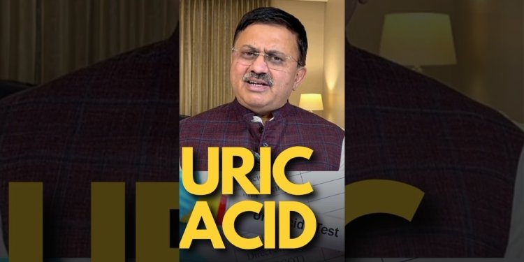 high uric acid solution