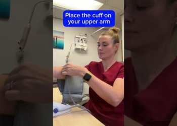 Doctor shows you how to measure blood pressure PROPERLY at home #health  #highbloodpressure