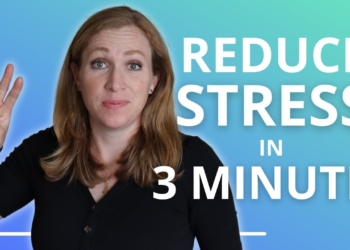 3-Minute Stress Management: Reduce Stress With This Short Activity