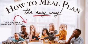 5 Tips to Make Meal Planning EASY (that you can actually stick to! 😉)