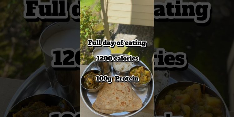 Vegetarian Meal Plan: 1200 Calories, 100 grams of Protein #weightlossjourney #intermittentfasting