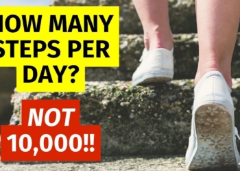 How many STEPS should I walk per day to stay HEALTHY?