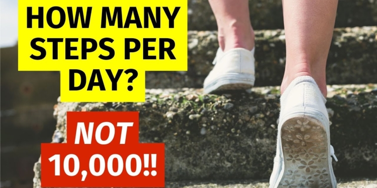 How many STEPS should I walk per day to stay HEALTHY?