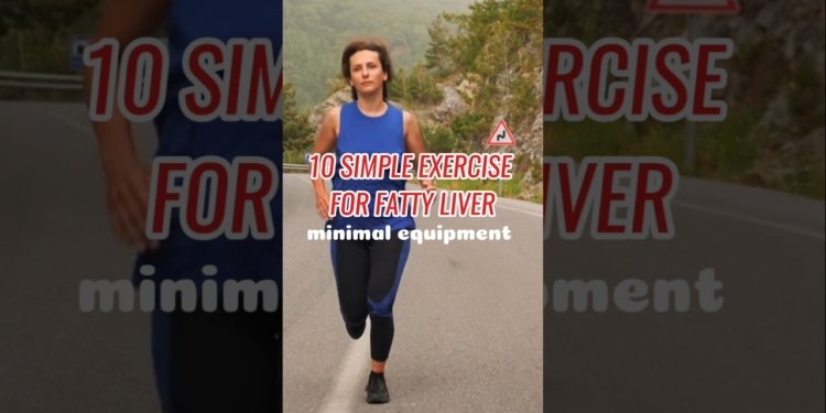 BEST EXERCISE FOR FATTY LIVER,No  EQUIPMENT #fattyliver #aerobics  #liverdisease #exercise