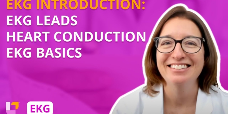 Placement of EKG Leads, Heart Conduction System, EKG Basics - EKG Interpretation | @LevelUpRN