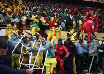 Farcical scenes at Cup of Nations final