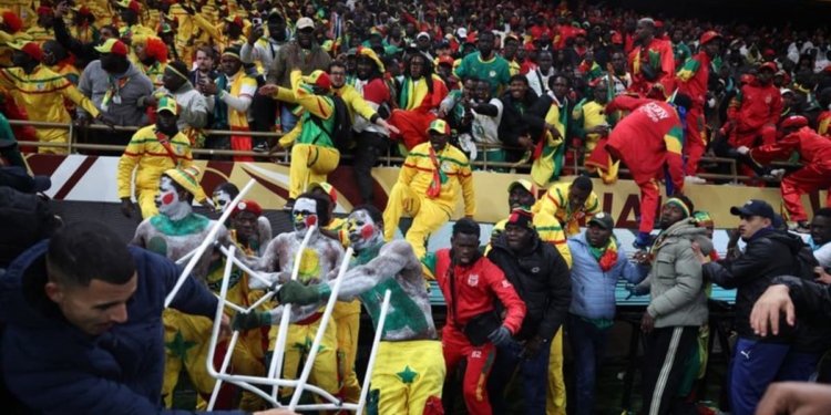 Farcical scenes at Cup of Nations final